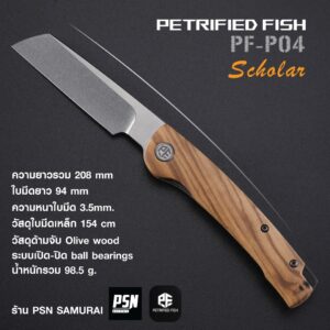 PETRIFIED FISH PF P04 Scholar